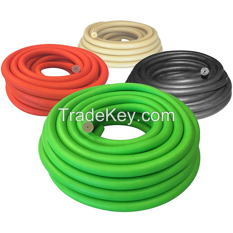 Natural latex tubing