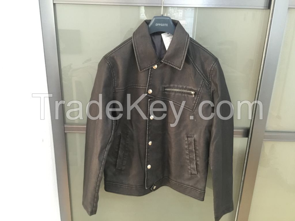 Mens faux leather Jacket