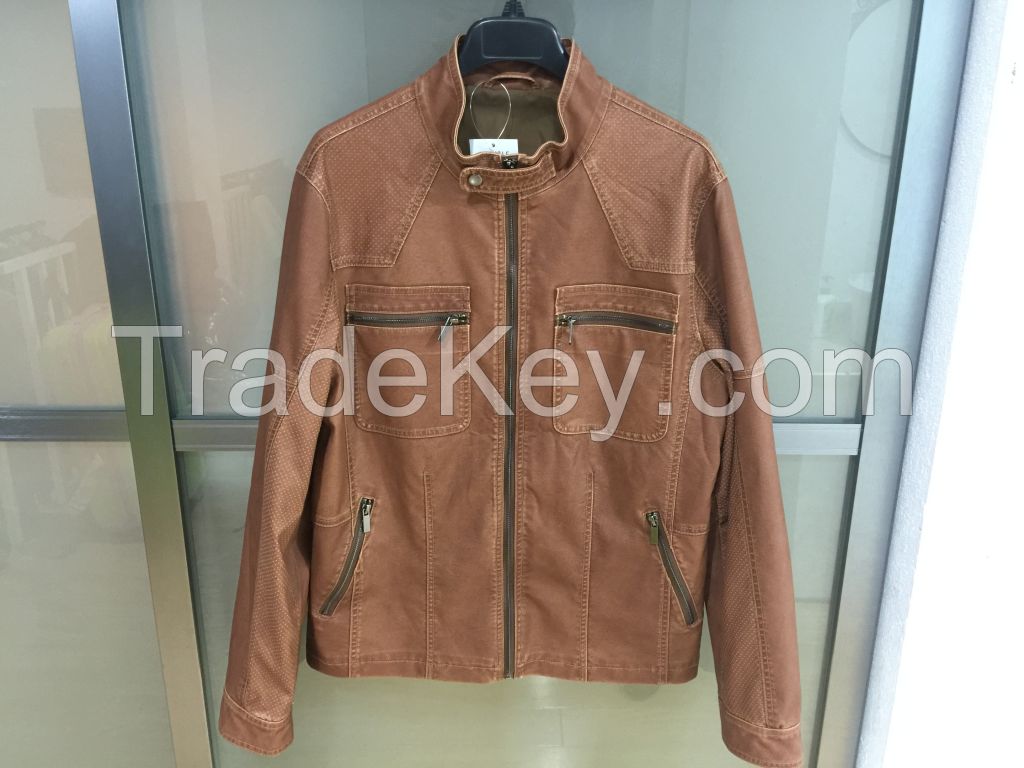 Mens faux leather Jacket