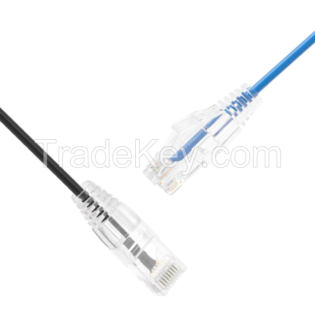 Professional Technology UTP   Round  Ethernet Cable Network Cable LAN Internet PC Router Cat6a Patch Cord