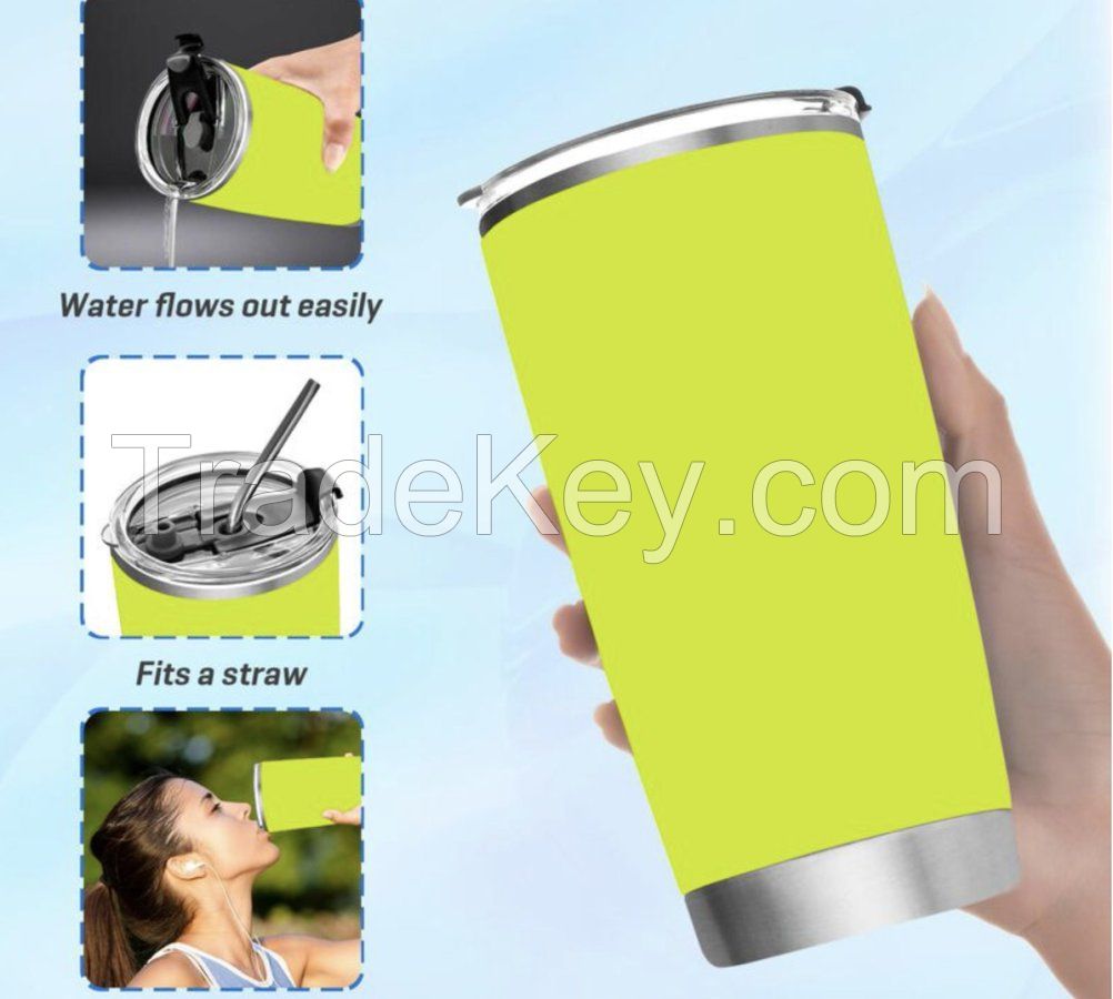 Insulated Straw Cup Double wall vacuum