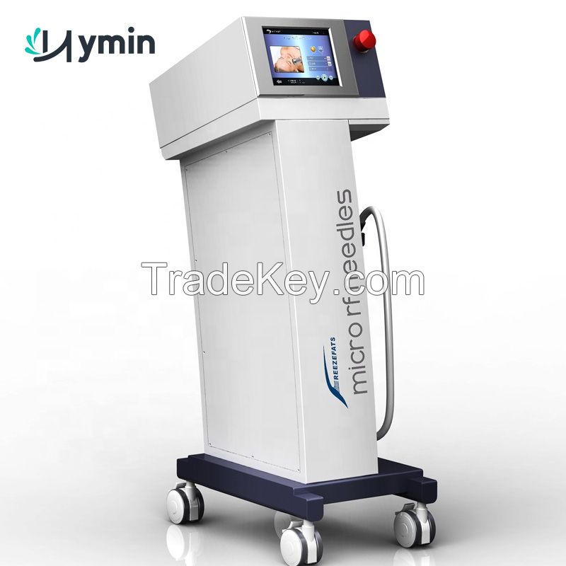 Gold rf microneedle machine face lifting fractional microneedling wrinkle removal skin tightening morpheus 8