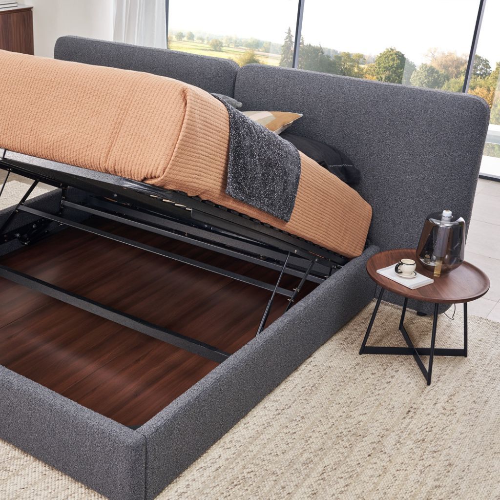 Catania Gas Lift Bed by Gainesville Furniture