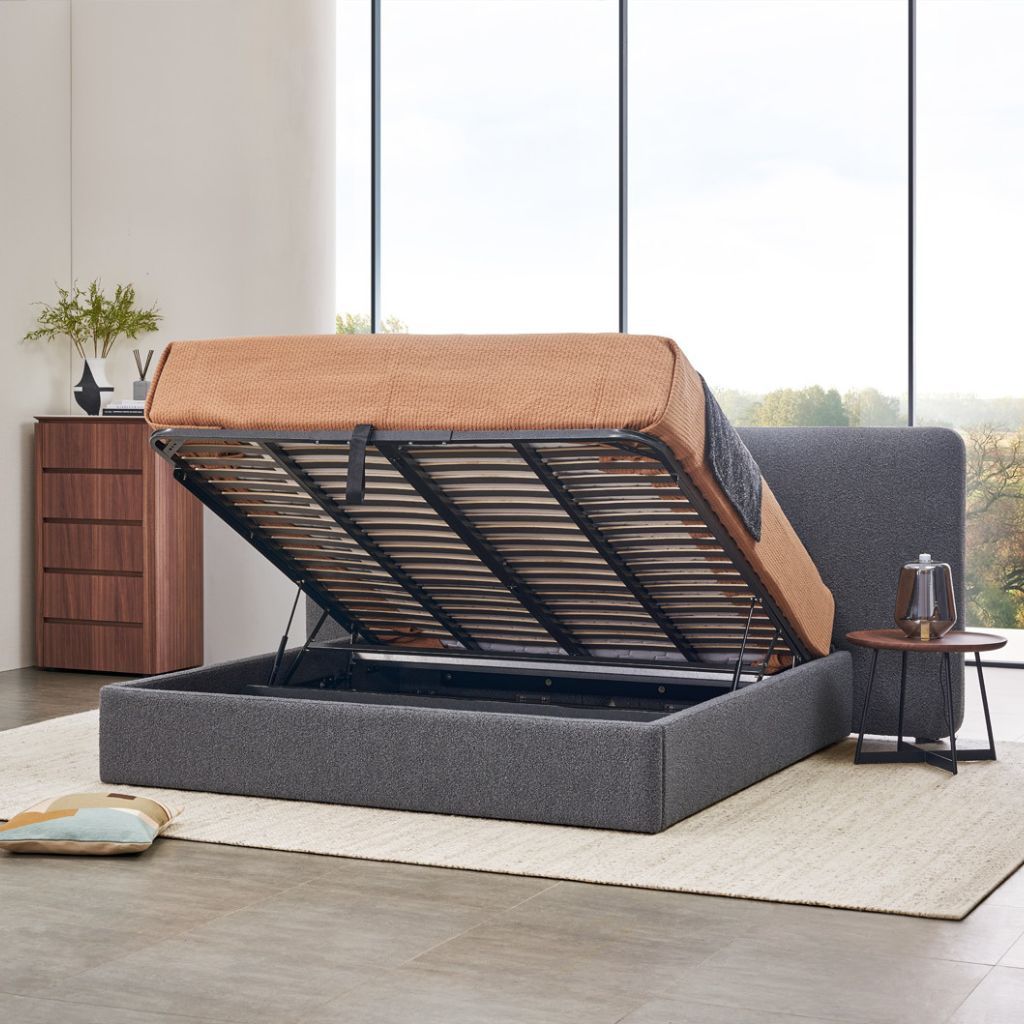 Catania Gas Lift Bed by Gainesville Furniture