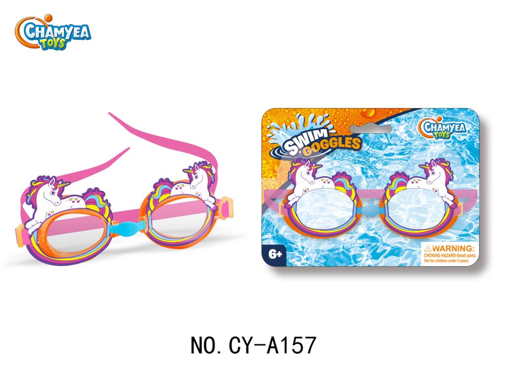 New Children&#039;s Swimming Goggles with Cute Cartoon Shark Mermaid Pattern for Boys and Girls