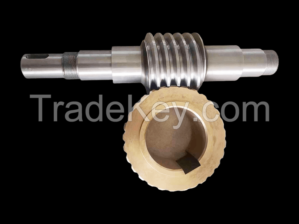 Archimedes worm gear pair, Archimedes worm gear pair, transmission, enveloping