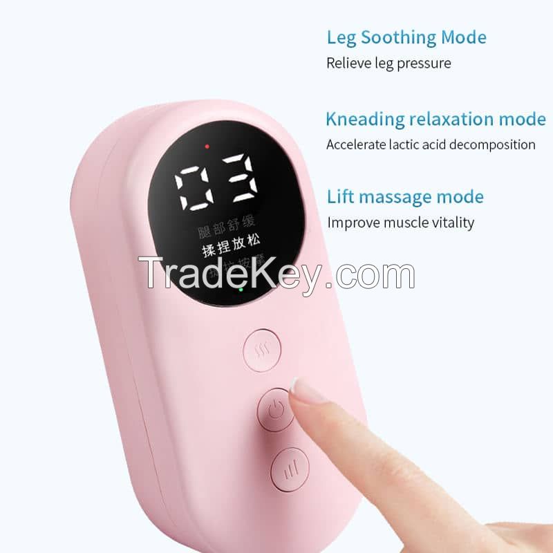 Electric Air Compression Leg Massager Machine with Heat for Blood Circulation