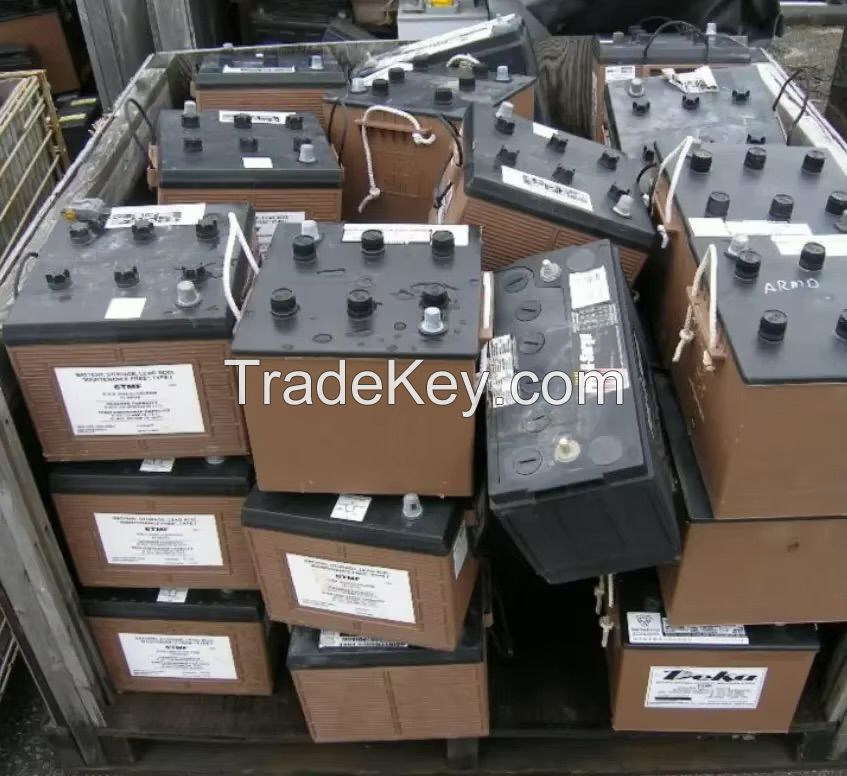 Dry-Drained Lead Acid Car Battery Scrap for Sale