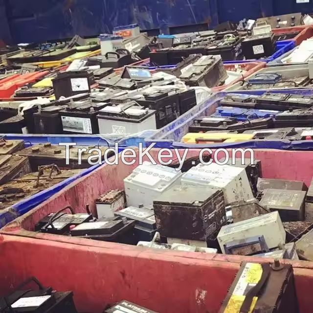 Dry-Drained Lead Acid Car Battery Scrap for Sale