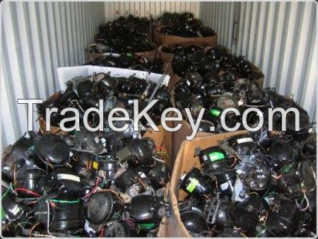 Ac Compressor Scrap 60x30x55cm Fridge Compressor Scrap Bulk Container Load Used Refrigerator Scrap Compressor