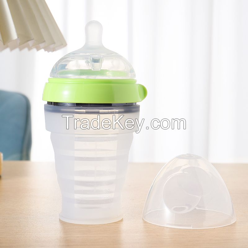 Silicone Foldable Baby Bottle