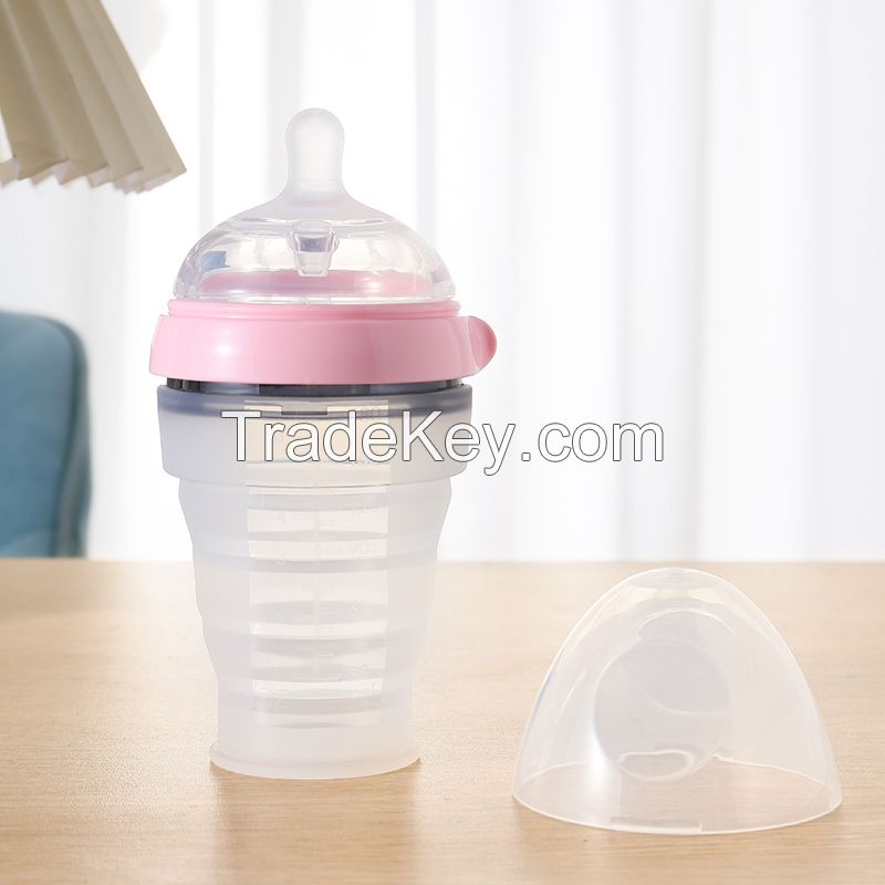 Silicone Foldable Baby Bottle