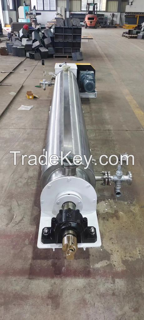 Cooling/heating Screw conveyor