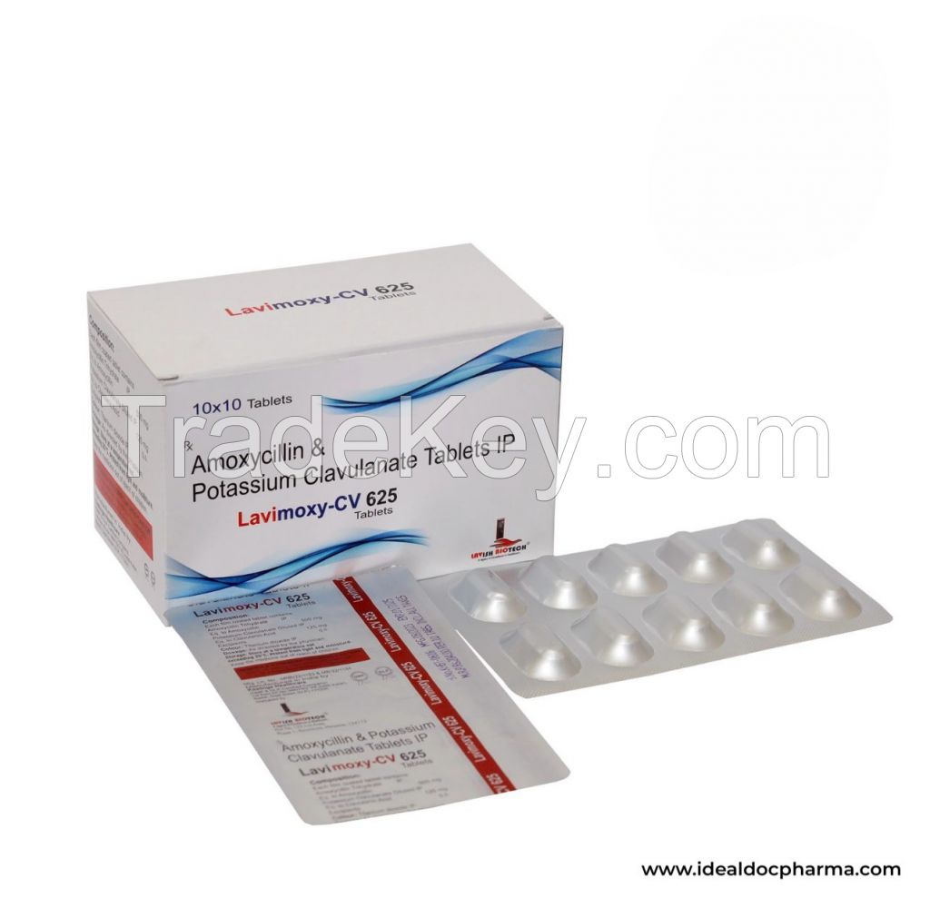 amoxicillin and potassium clavulanate acid tablet