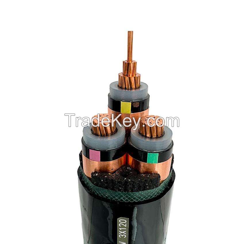 Factory Price 0.6-1kv Copper Core PVC Insulated PVC Sheathed Flexible Electric Cable Wire 