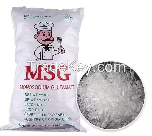 Fufeng Meihua Brand Food Additive High Purity 99% 20mesh 30mesh 40mesh 60mesh 80mesh CAS 32221-81-1 Monosodium Glutamate Msg