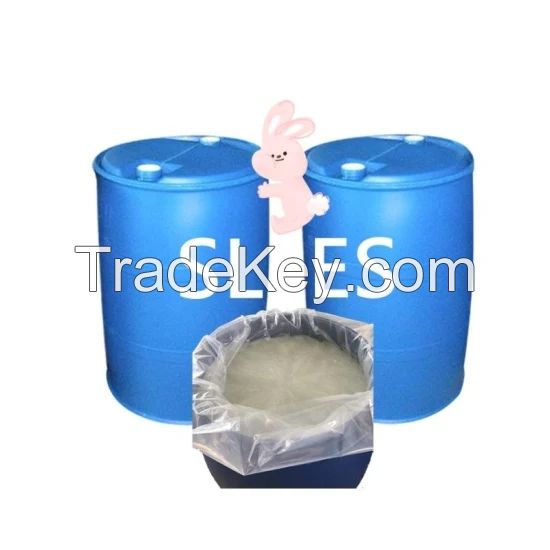 Chemical Raw Materials 2eo/Texapon 70% N70 Sodium Lauryl Ether Sulfate SLES