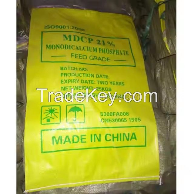 Hot Sale Feed Grade Additive Mono-Dicalcium Phosphate MDCP 21% for Poultry Mineral Supplement