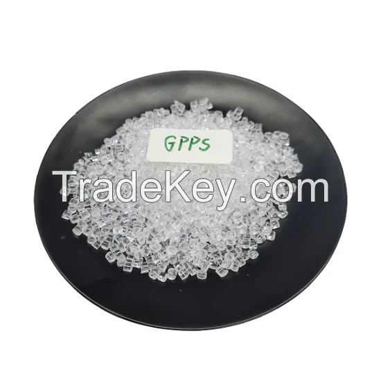 Virgin General Purpose Polystyrene Crystal / PS Resin 500W / GPPS Granules Injection Molding Grade