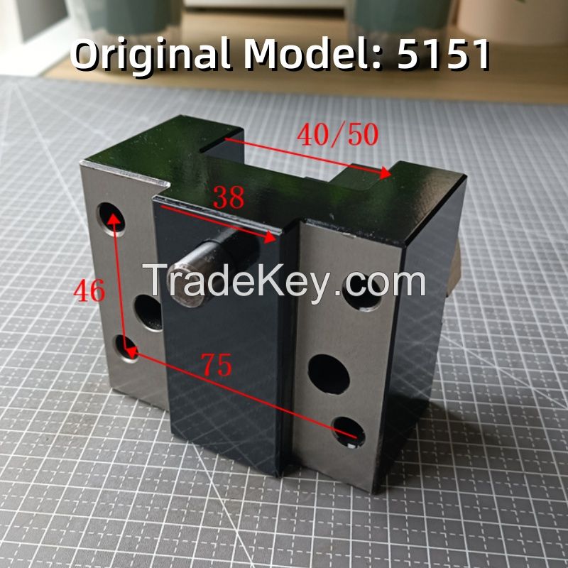 Facing Tool Holder 5151 CNC Lathe Face Tool Holder Tool Post for MAZAK QT100, Groove Width 40/50mm, including Pressing Block