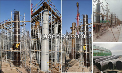 Pouring special-shaped formwork