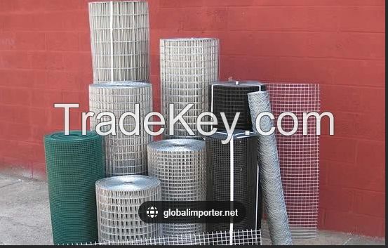 Bestseller Cheap Price Pvc Coated Galvanized Steel Welded Wire Mesh  Panel Steel Roll 