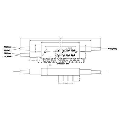 1xN Magneto Optical Switch