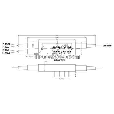 1x4 Magneto Optical Switch