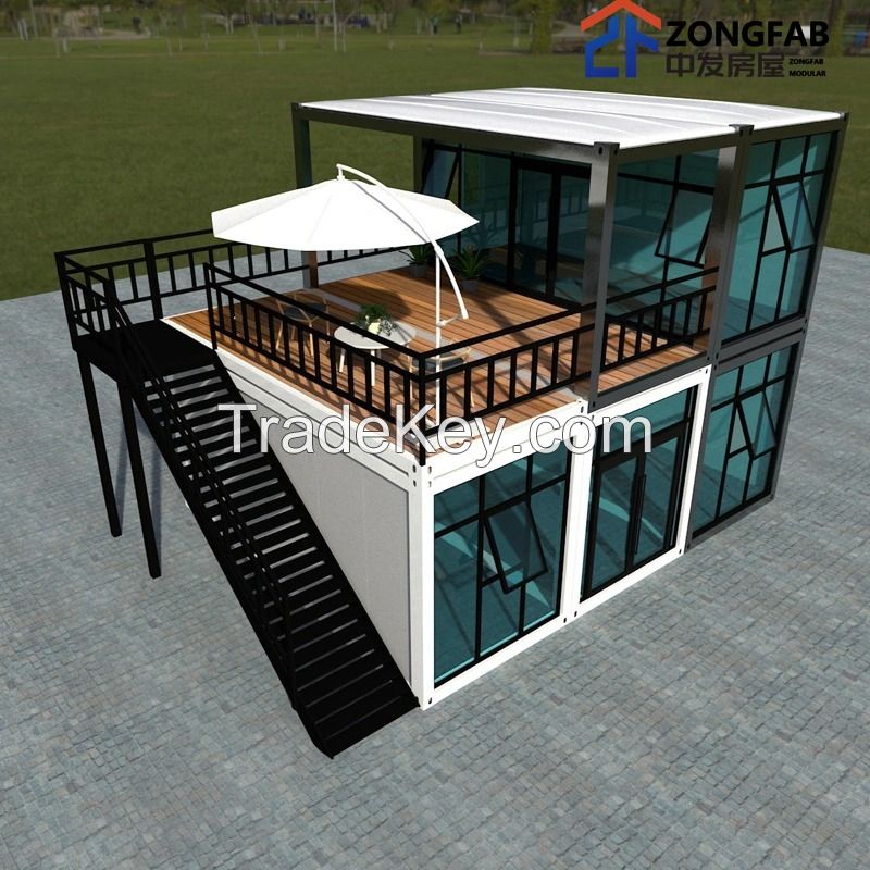 Mobile Foldable Cabin Tiny Movable Modular Housing Container House Homes; prefabricated Folding Portable Butterfly Building Container House Homes;