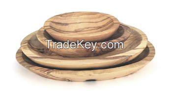 Olive Wood Oval Dishes