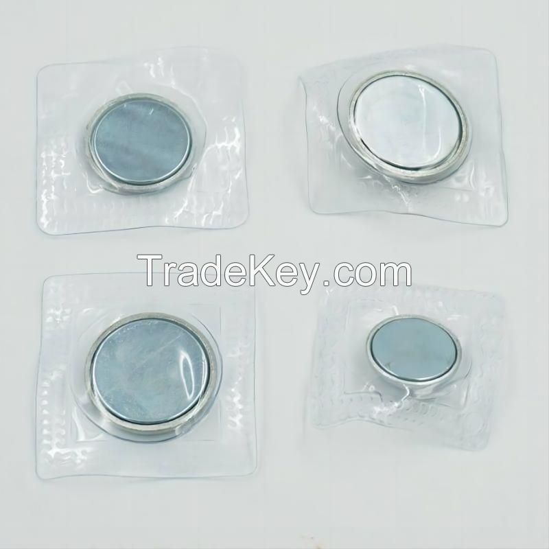 Sew In Hidden magnet, Invisible sew-in magnetic snap Button in PVC