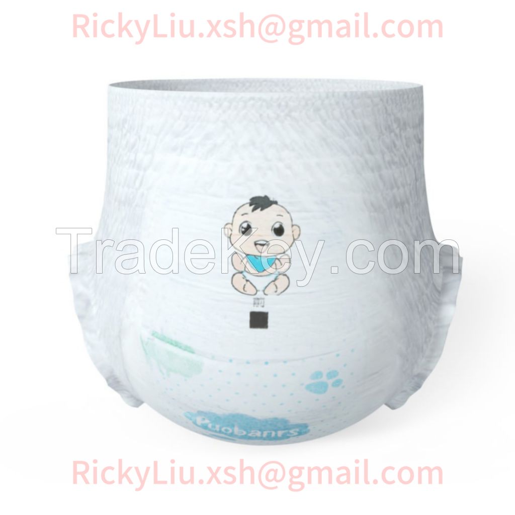 High Quality ODM OEM Disposable Diaper Manufacturers Baby Diaper Pull-up Pants