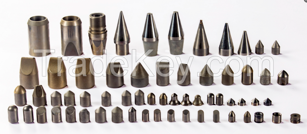 Tungsten Carbide Drill Bit Pilot Orifice Taper Bolt Rotor Sleeve Shaft Rods Bushing Made In China 