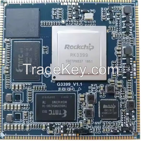 SOM SOC Rockchip RK3399 Quad Core+ Dual Core 1.4GHz System on Module Cortex A53