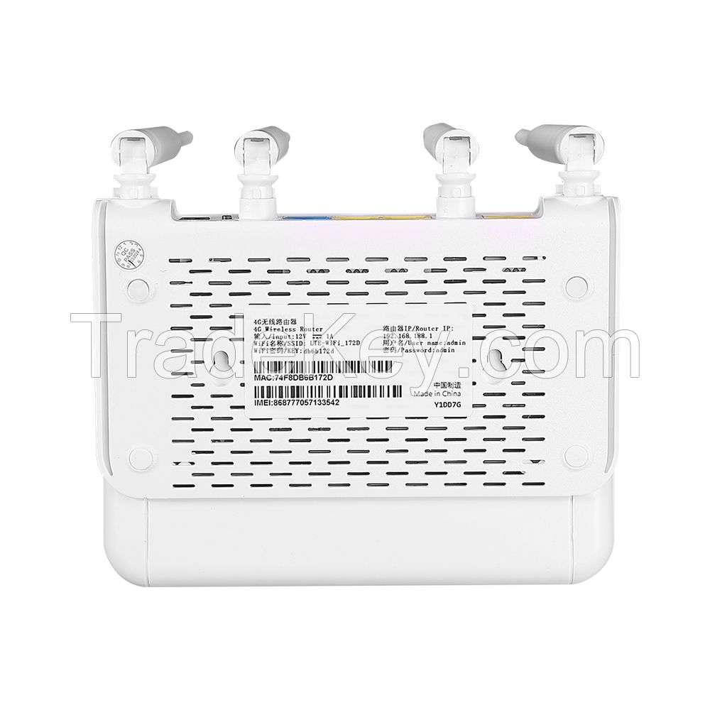 2.4G wifi 1 lan port 300mbps 4g wifi router