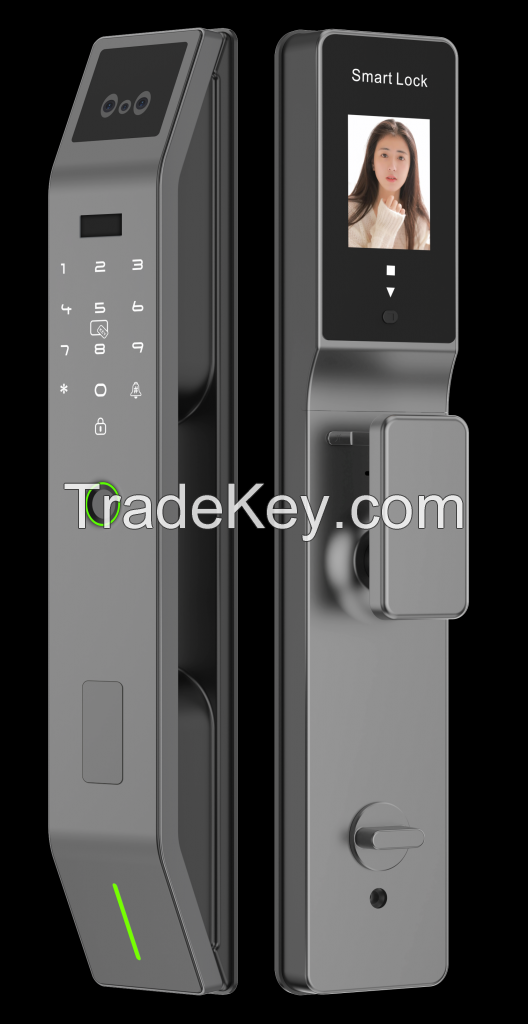 Kastilho Protect Smart Door Lock: HP06 Tuya/TT Lock Advanced Smart Fingerprint Entry System for Home and Hotel Security