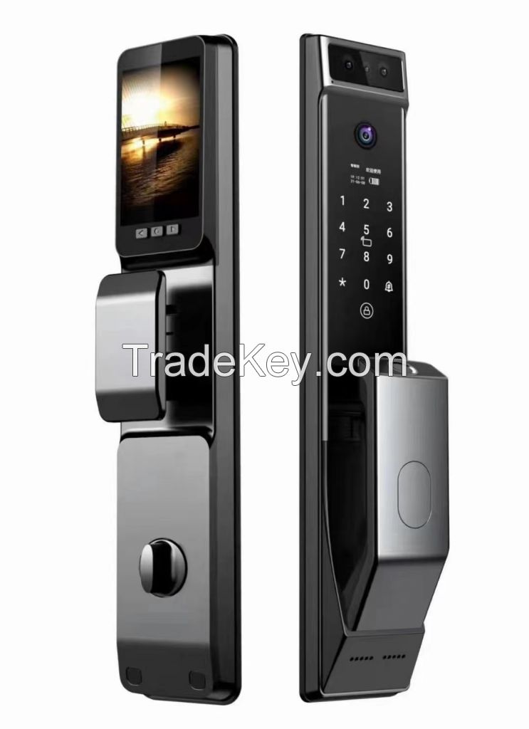 Kastilho front door lock Tuya Home Lock: Enhanced Security with WiFi, Fingerprint, and Digital Password