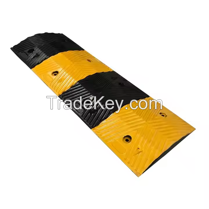 Roadway Traffic Limit Buffer Belt Highway Road Block Brake One Way Resistant Rubber Road Speed Bump