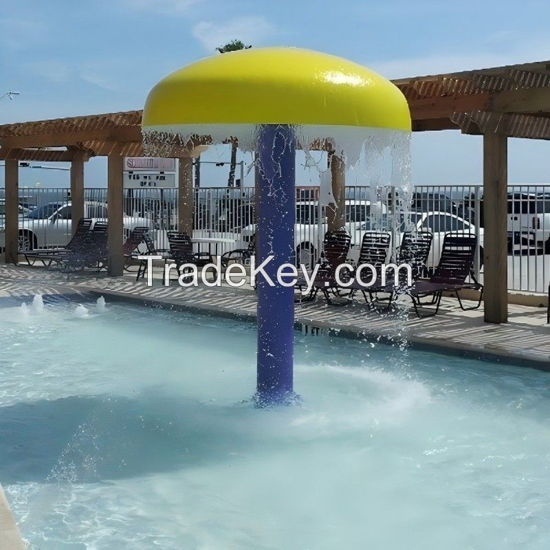 splash water world interactive splash pad water park play