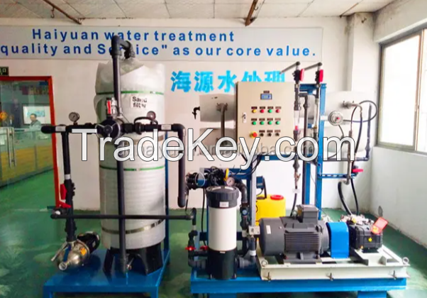 5000lpd Sea water desalination 12v 24v boat desalinator small seawater desalination machine for boat ship