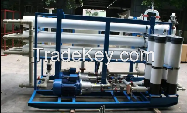 500 to 1000cmpd Large scale well salt brackish river water RO filtration desalination industrial water purification system