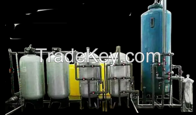 DM water plant demineralized water plant system , water demineralization machine , deminerlizer water demineralizing