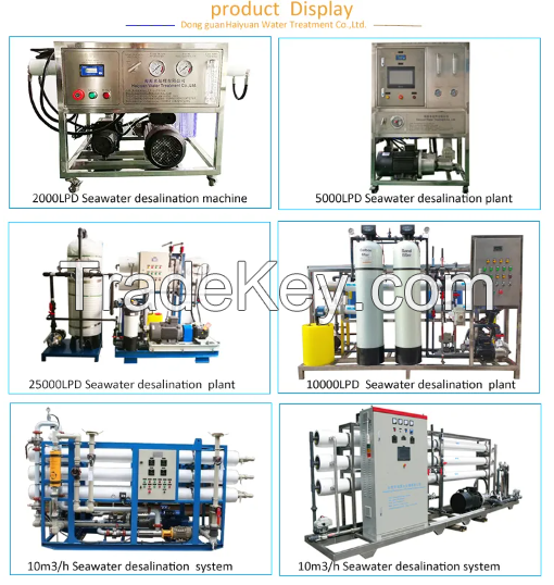 Watermaker Seawater Water Desalination Unit Boat Desalinator Desalination Unit for Boat Sale Salt Water