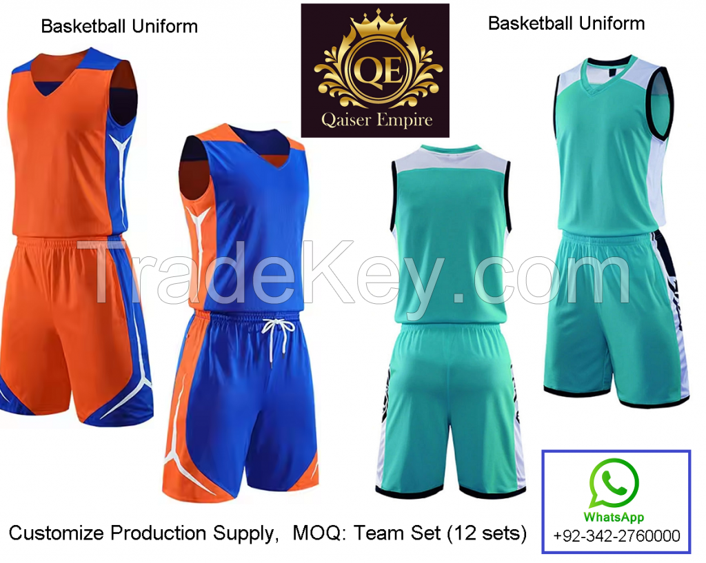 Custom Sportswear Basketball Team Uniform