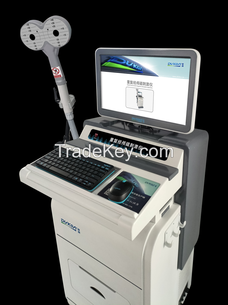 rTMS Repeated Transcranial Magnetic Stimulation for Brain Treatment and mental rehabilitation