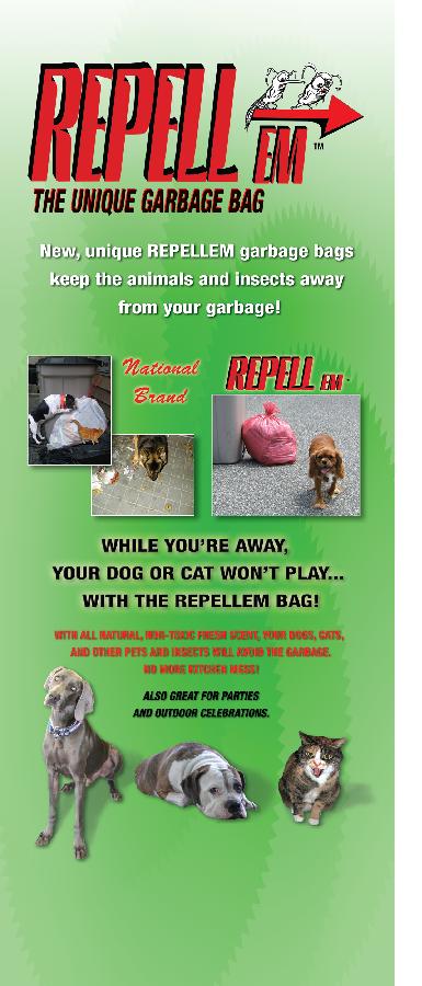 REPELLEM GARBAGE BAGS