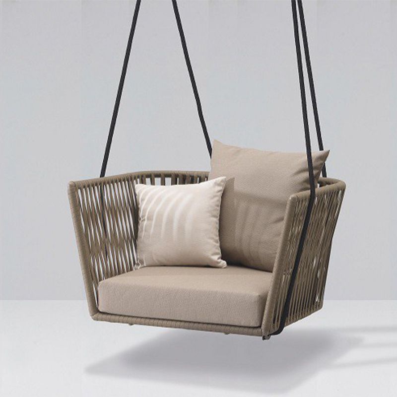 Juecheng Outdoor Swing Excellent and Strong Material Color Multi-select Single & Double Swing Hanging Chairs