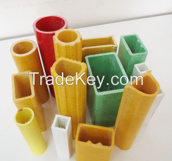 High strength FRP GRP fiberglass composite pultrusion profiles