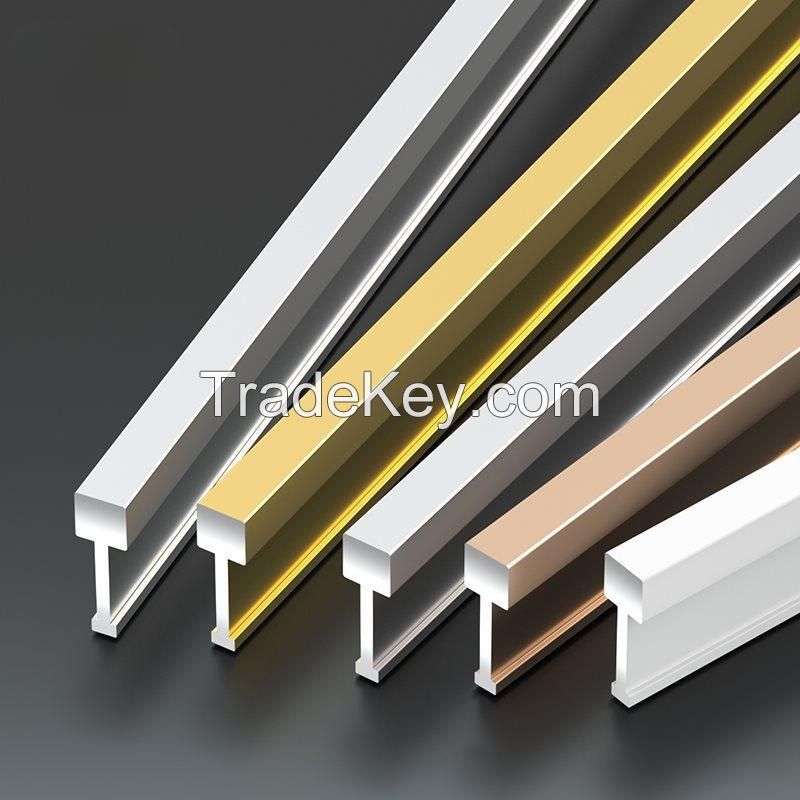 Factory Ready Stock Thickened Aluminum T Molding Tile Trim