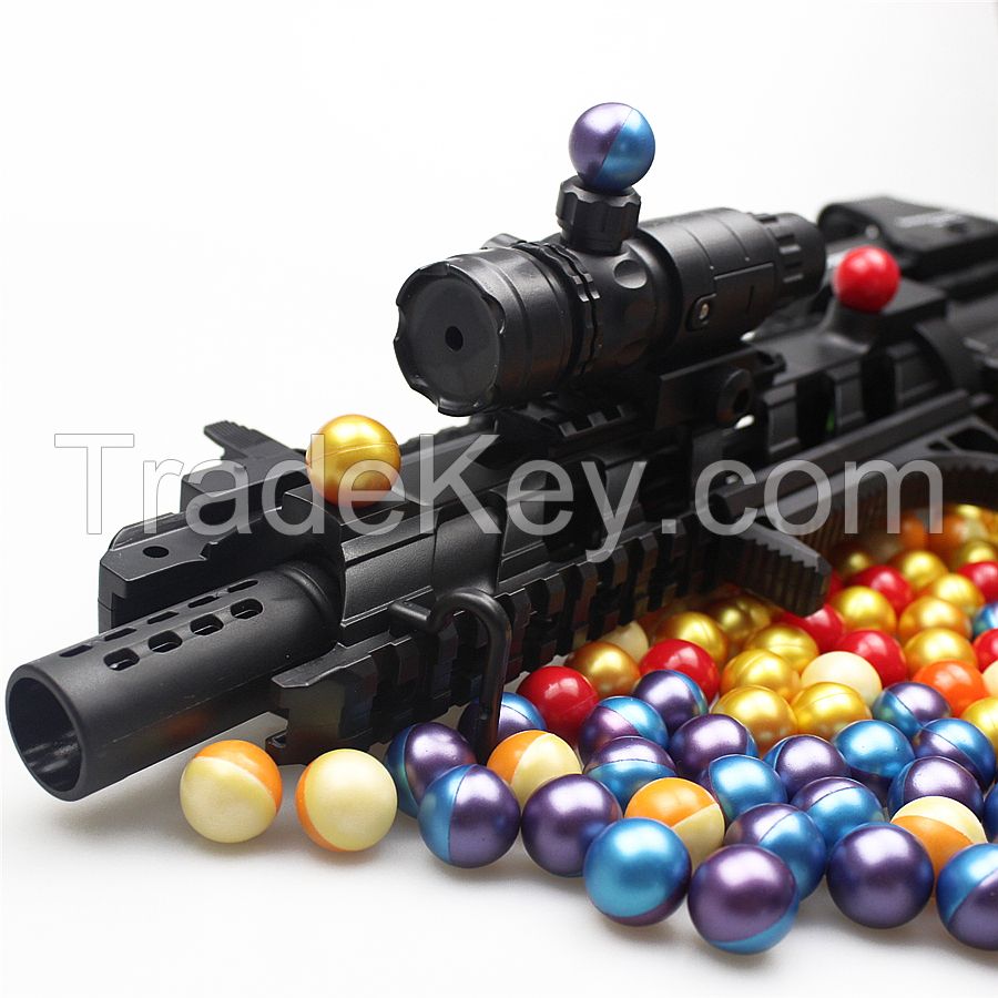 Sport game gun double color PEG fill 0.68 Caliber tournament grade shooting gun paintball for sale with high quality